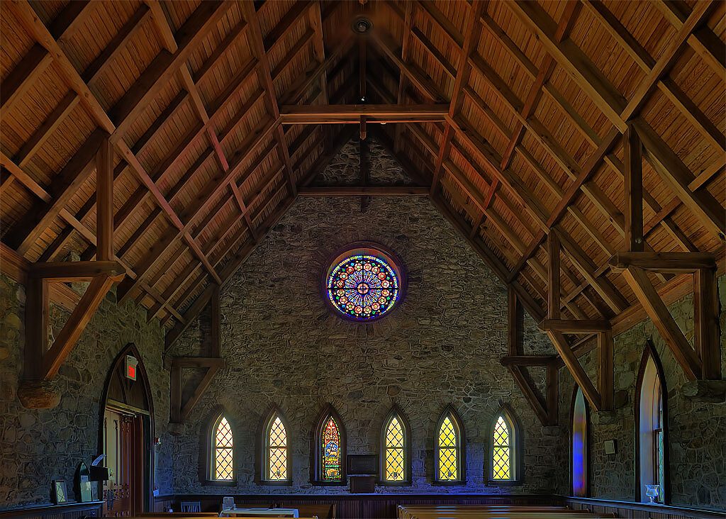 Chapel from the ridge